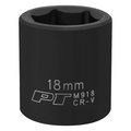 Performance Tool 3/8 In Dr. Impact Socket 18Mm Socket Imp 18Mm, M918 M918